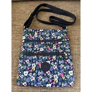 Kipling Keiko Bustling Petals Floral Print Crossbody Bag